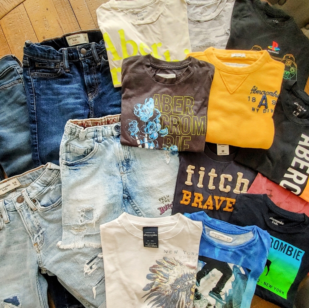 ✨SOLD✨Abercrombie Kids Boys Lot, Sz 7-8 & 9-10